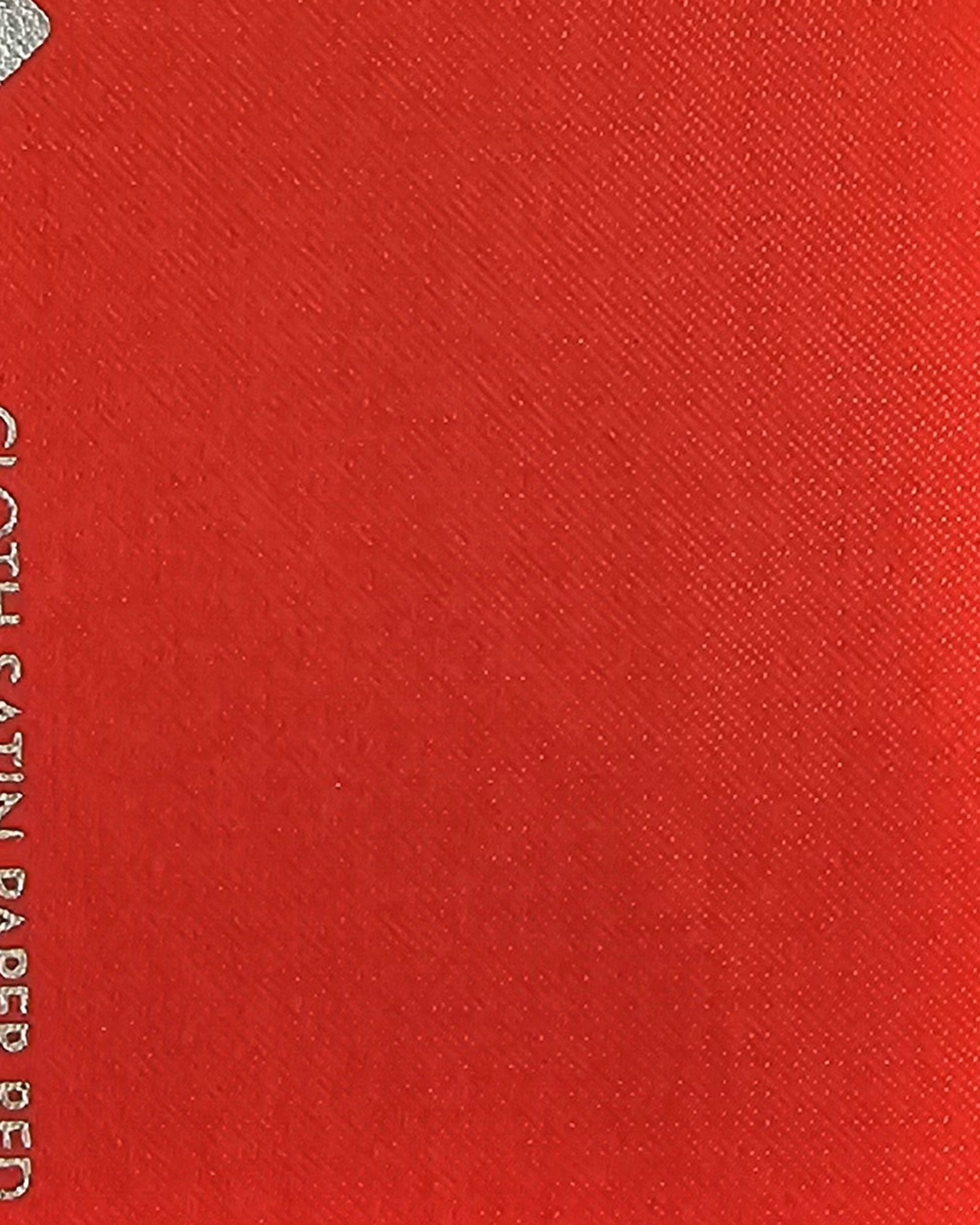 Cloth Satin — Cloth Satin Red